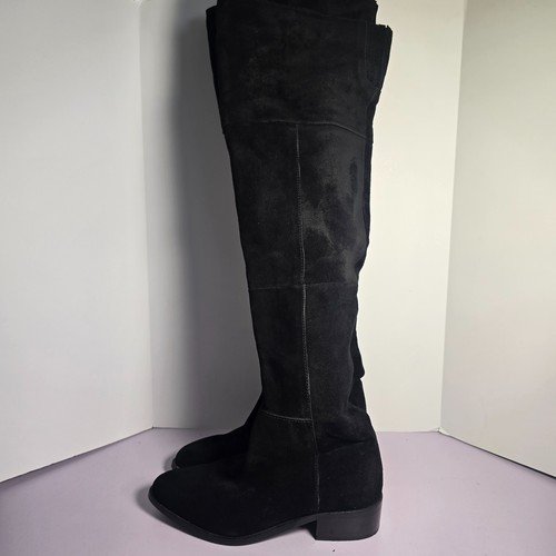 Ladies black suede kurt geiger - black,