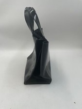 Furla Black Leather Tote Bag