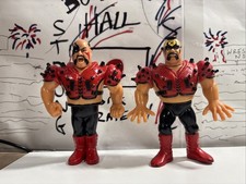 WWF Legion of Doom HASBRO Series 3 1992 Hawk Animal Road Warriors LOD WWE V NICE