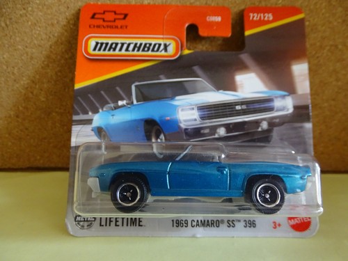 Matchbox 1969 camaro 396 - ss,