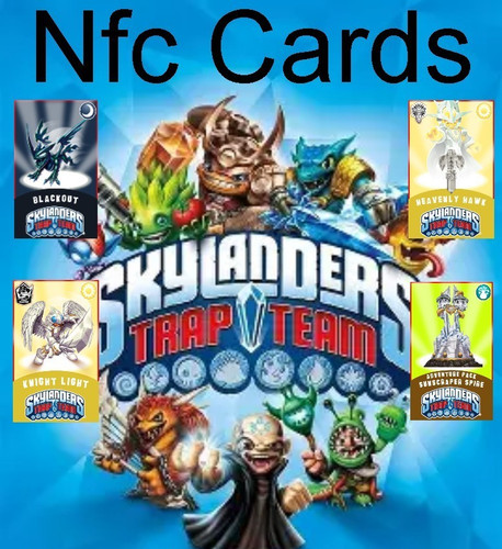 Skylanders nfc cards trap team - skylanders,