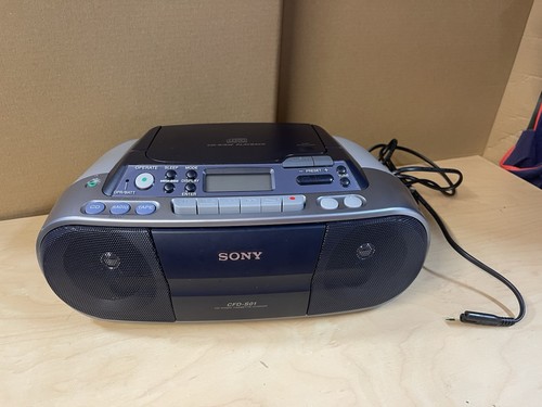 Sony cfd s01 boombox - sony,