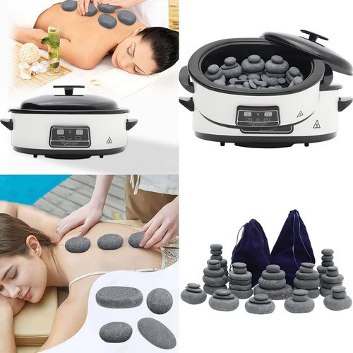 Hot stones massage - 27/54/72,
