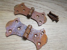 Rust finish butterfly vintage - rust,
