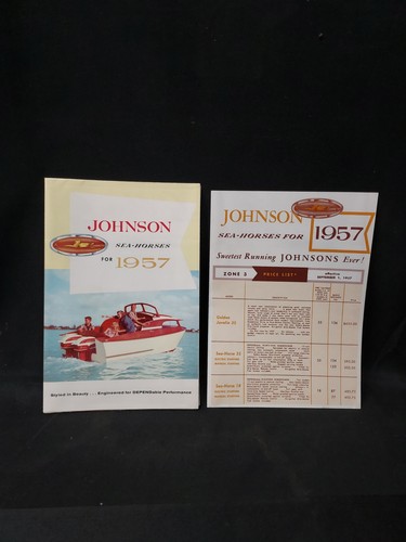 1957 johnson sea - johnson, sea-horse