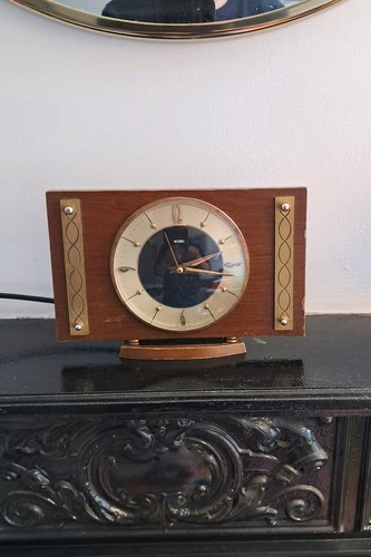 Vintage metamec wood and brass - vintage,