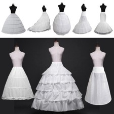 Wedding Petticoat Bridal Hoop Hoopless Crinoline/Prom Underskirt/Fancy Skirt