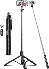 SELFIESHOW - Q16SS - MOBILE/SMART PHONE TRIPOD STAND & SELFIE STICK - 180CM TALL