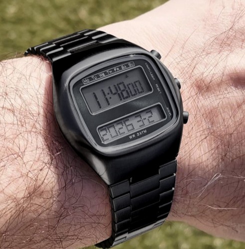 Digital led watch - digital, retro