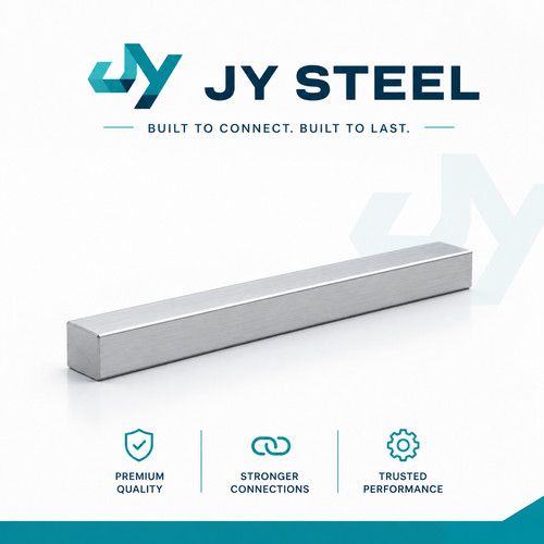 Stainless steel square bar - steel, in