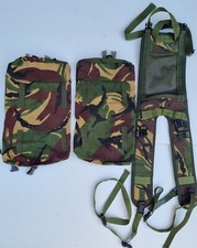 British Army SIDE POUCH DPM PAIR PLCE IRR Bergen Daypack+Yoke+Straps GRADES