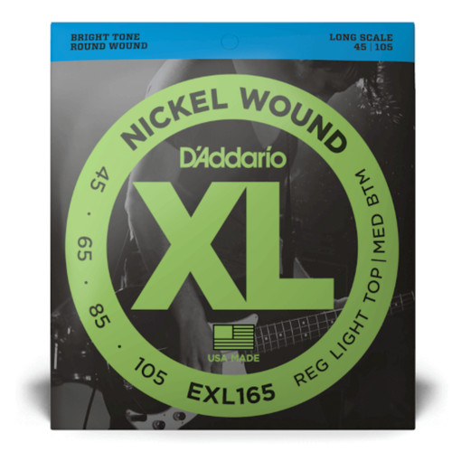 Addario exl165 bass - d'addario, guitar