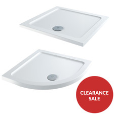 BARGAIN White Quadrant Square