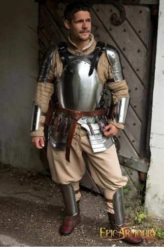 Medieval mercenary larp knight - medieval,