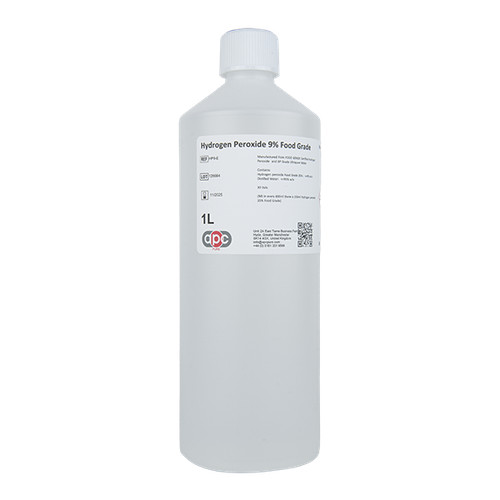 Hydrogen peroxide 1 litre - 9%,