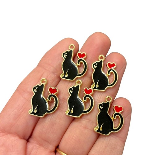 Pcs black lucky cat - pcs, with