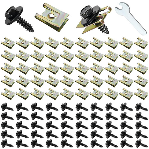 100pcs screw and nut - and, kit