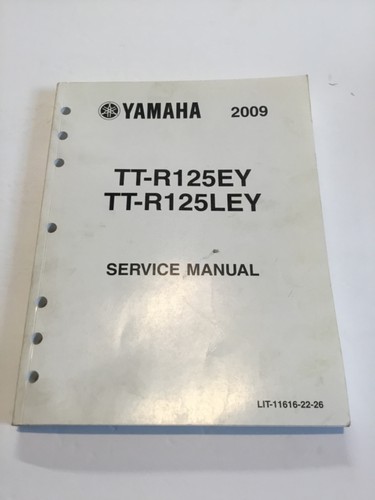 2009 yamaha r125ey ley - tt-r125ey,