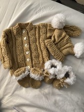 newborn handmade knitted