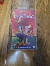 Disney The Lion King VHS - Excellent Condition.