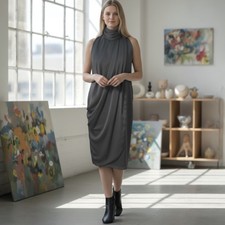 NWOT Zara Gray Asymmetrical