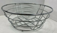 Large Chrome Fruit Basket