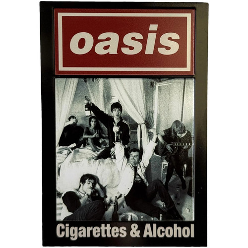 Oasis fridge magnet - oasis,