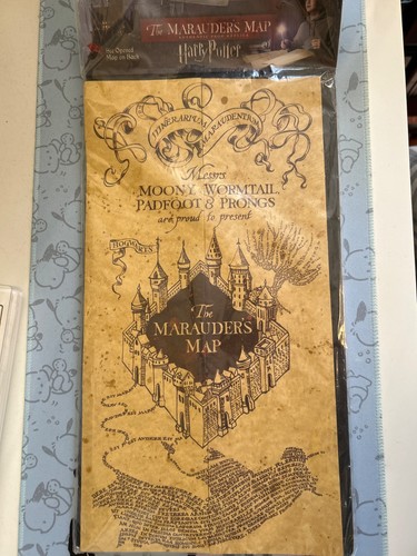 The marauder map prop - map,