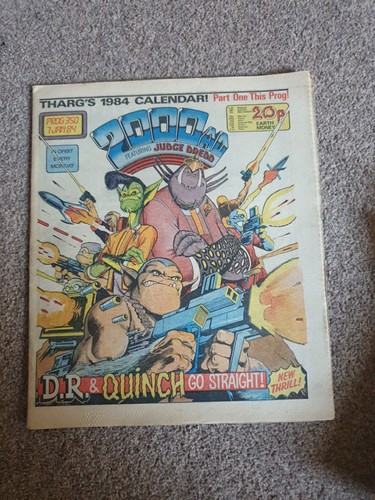 2000ad prog 350 judge - judge, dredd