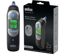 Braun Thermoscan 7 Digital Ear Thermometer, Age-adjusted Fever Guidance