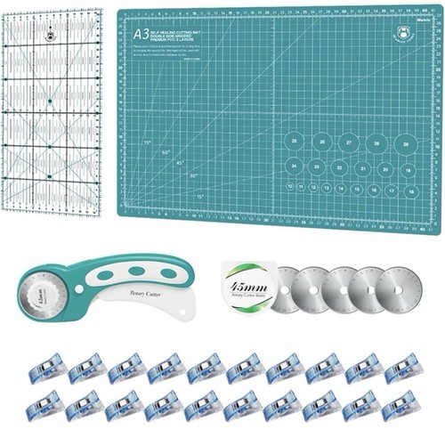 Rotary cutter set 45mm - a3,