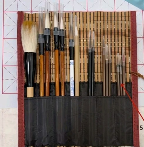 Chinese calligraphy brush set - calligraphy,