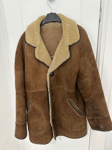 Vintage sheepskin jacket - vintage,