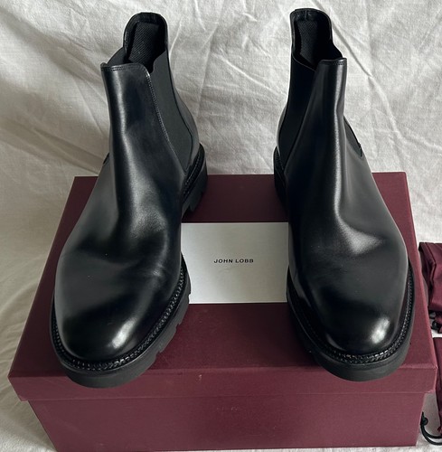 New john lobb lawry black - new,