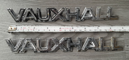 Vintage metal vauxhall - ,