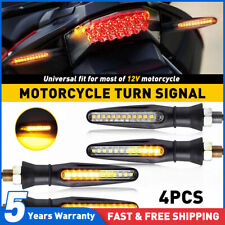 4X Motorcycle LED Amber
