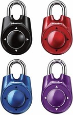 Master Lock 1500iD Speed Dial Resettable Combination Directional Movement