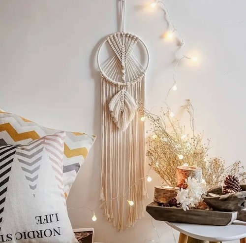 Macrame dreamcatcher wall - dreamcatcher,