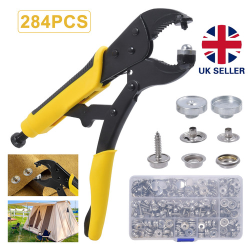 284pcs stainless steel snap - stainless,