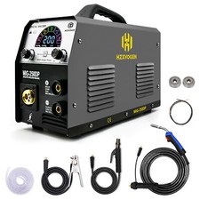 5in1 flux cored wire MIG/Pulse-TIG/LIFT-WIG/STICK welding machine, 250A, for aluminum
