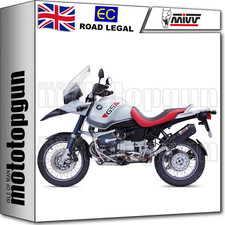 MIVV EXHAUST OVAL CARBON CARBON CAP BMW R 1150 GS 1999 99 2000 00 2001 01