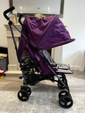 Zeta Vooom Twighlight - Purple Baby Stroller Pushchair  & Rain Cover