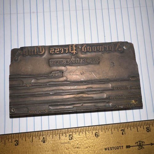 Print block norwood - print, (