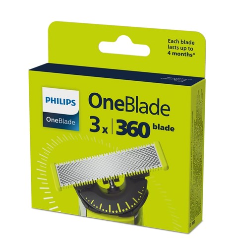 Philips oneblade 360 blades - philips,