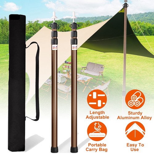Telescopic tent poles - telescopic,