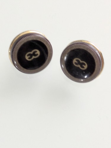 Escada black enamel gold - 2,
