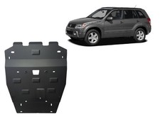 Steel Underride Guard for Suzuki Grand Vitara 2 Engine - (2005-2019)