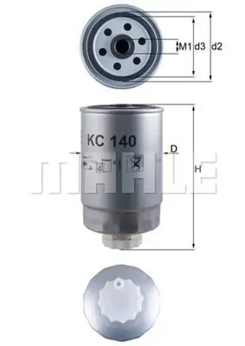 Fuel filter spin - filter, kc