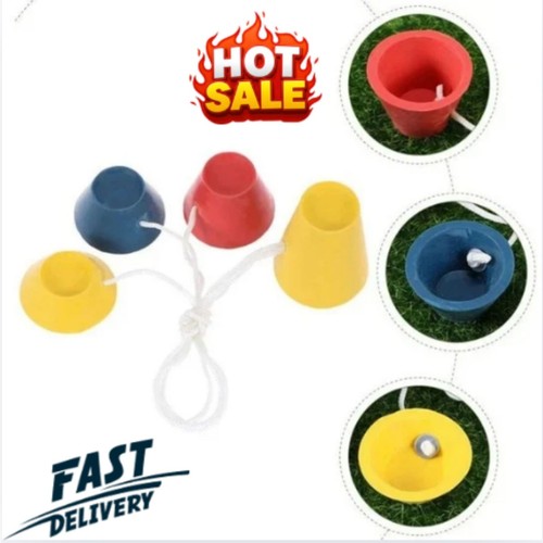 4pcs golf rubber tees stringed - golf,