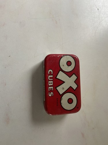Oxo vintage metal tin - vintage,